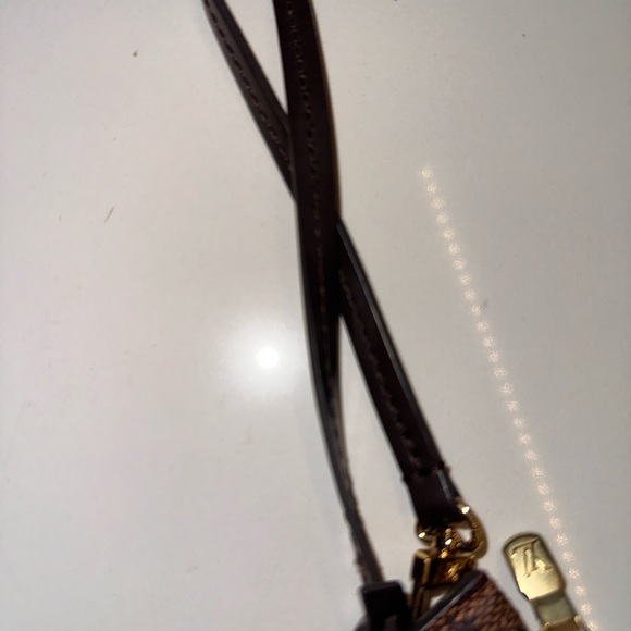 Louis Vuitton Brown Checkered Wristlet - Picture 4 of 7